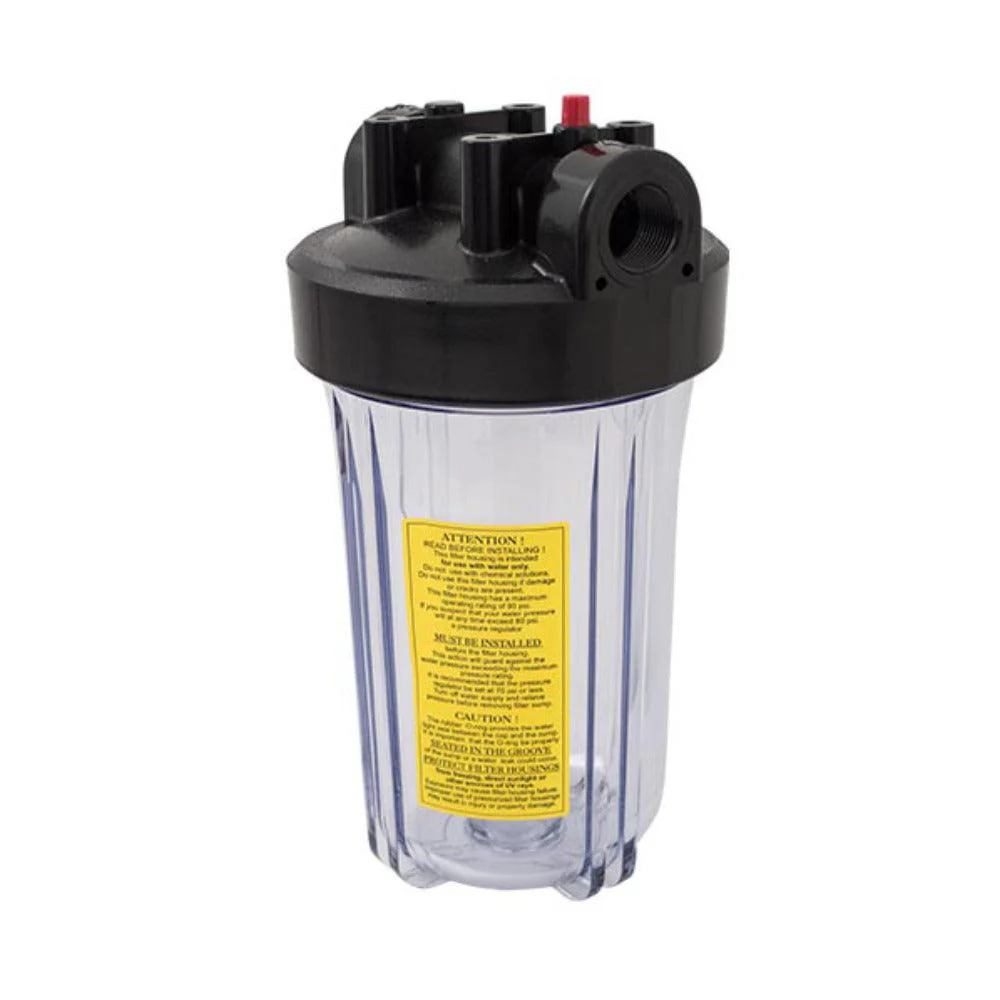 Streamline | 10 inch Filter Housing | Clear Big Blue  | 1 inch Ports - Image 2