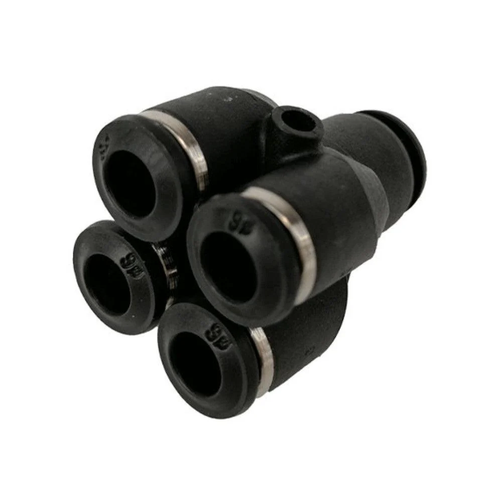 Streamline | 8MM Push Fit Reducing to 6 MM Push Fit Quad Adapter - Image 2