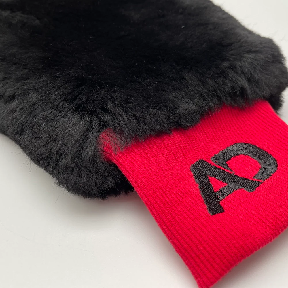 AUTOBRITE DIRECT | Woollen Wash Mitt | With Drying Bag I - Image 2