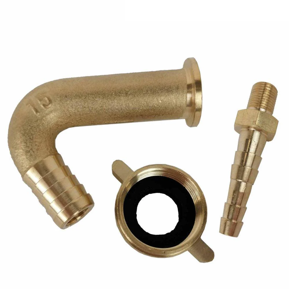 Streamline | Brass Output Elbow & Flynut for HRM2/HRM4/HRM5 Hose Reels - Image 2
