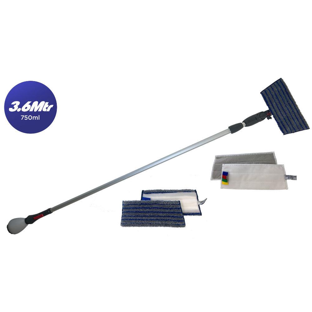 Streamline | Ecoshine | Pro Indoor Window Cleaning Kit | 310cm Length | 4 Pads