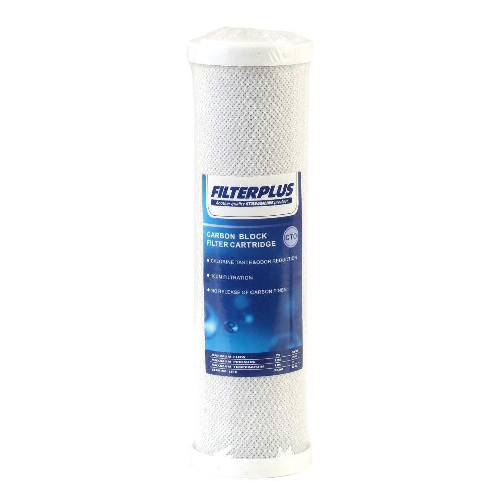 Streamline | Filterplus | Carbon Block Cartridge Filter | 10 Inch