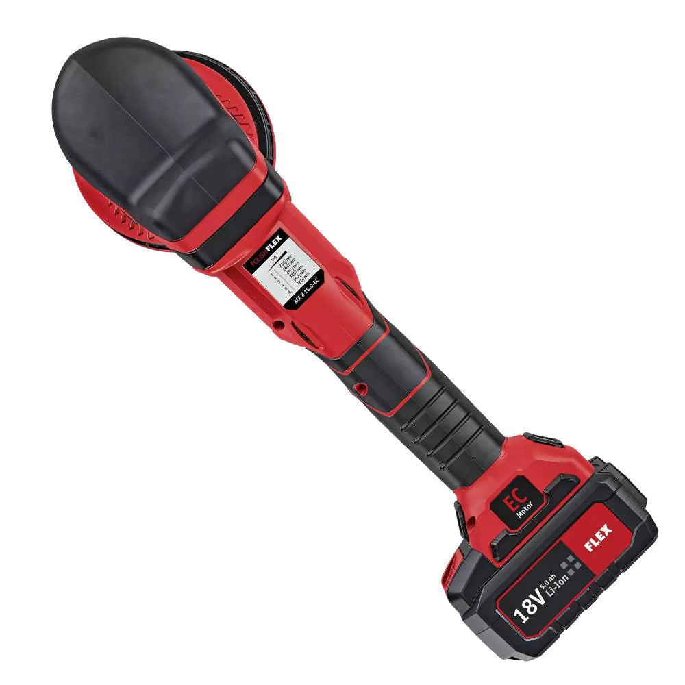 FLEX Cordless Random Orbit Force Driven DA 18v Polisher Set | XCE 8 125 18.0-EC/5.0 Set /BS - Image 3