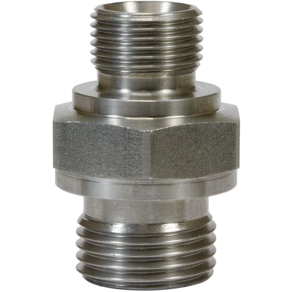High Pressure Adaptor | Stainless Steel | Male to Male | Various Sizes - Image 3