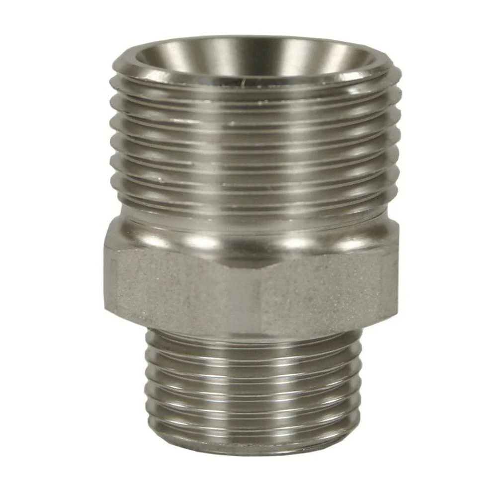 High Pressure Adaptor | Stainless Steel | Male to Male | Various Sizes - Image 4