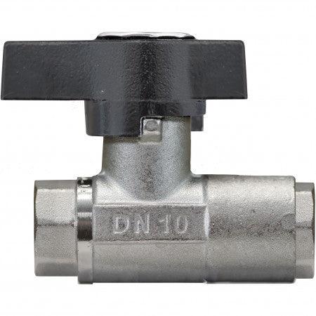 High Pressure Ball Valve | Zinc Plated | 3/8" Female x 3/8" Female