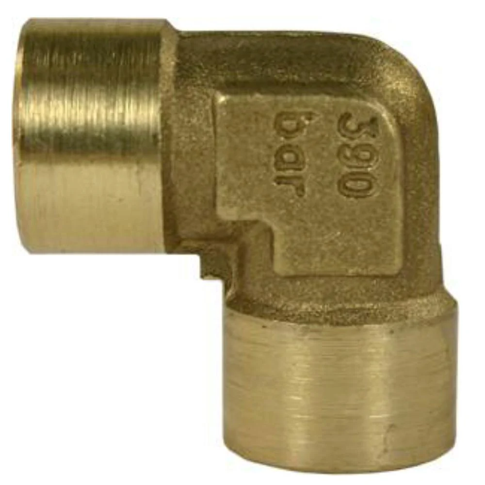 High Pressure Elbow | Brass | 3/8" Female x 3/8" Female