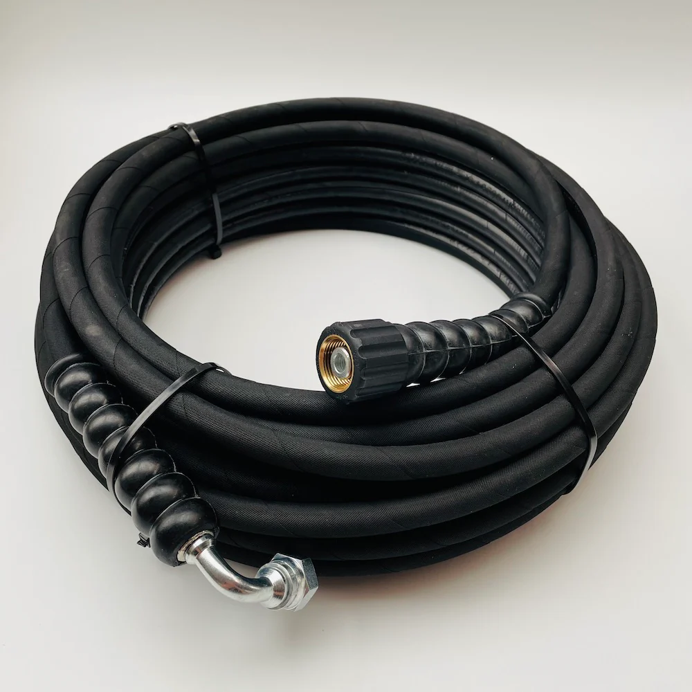 Professional High Pressure Hose | M22 Female x 3/8" Female Elbow - Image 3