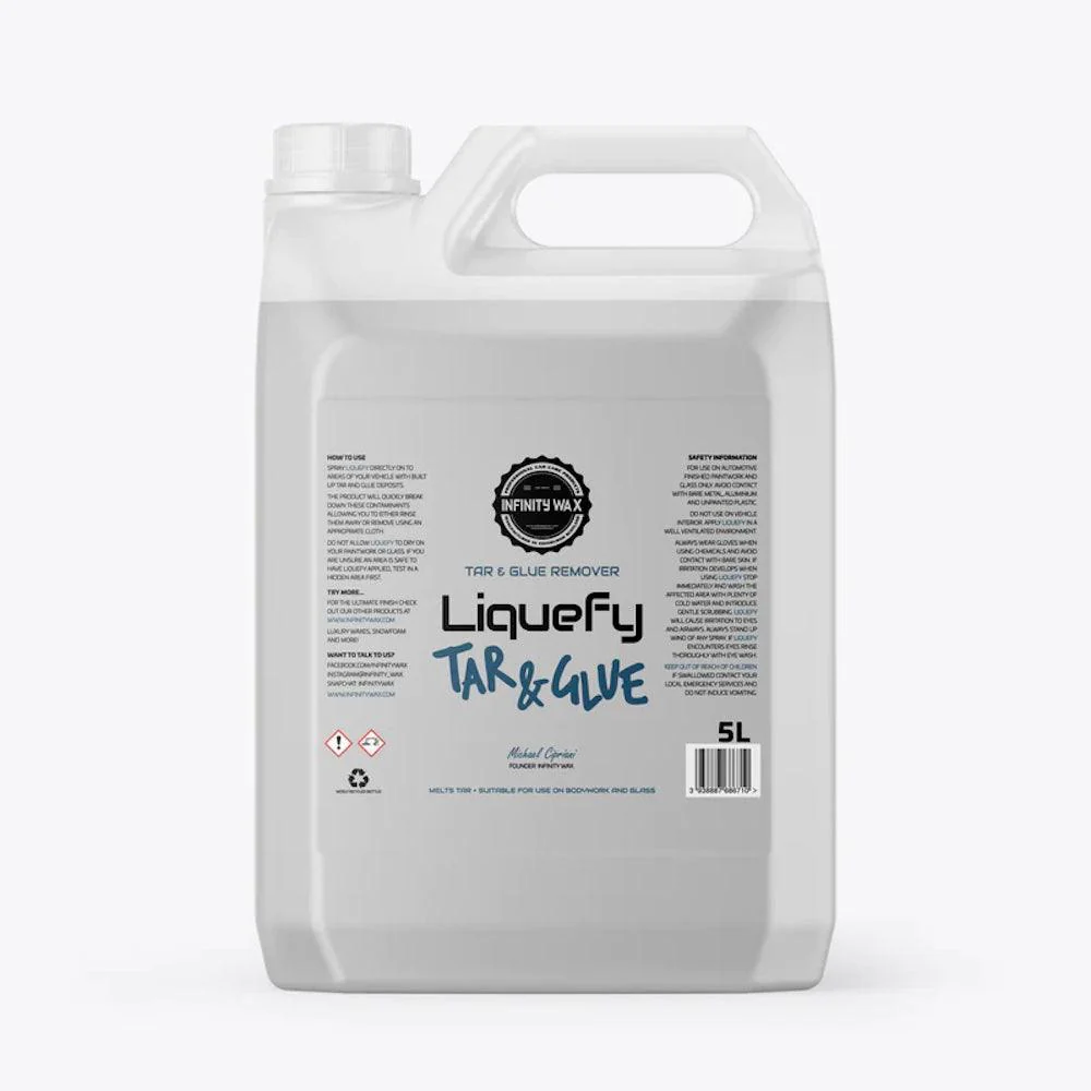 INFINITY WAX | Liquefy Tar & Glue Remover