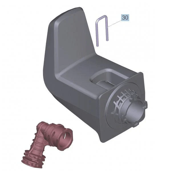 Karcher Set Back Foot FC | 9.002-437.0