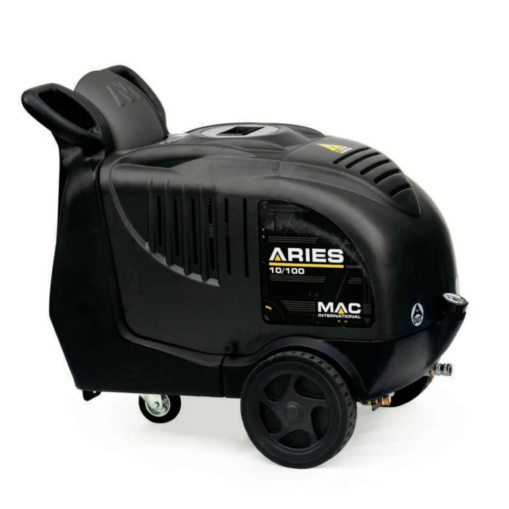 MAC International | Professional Hot Water Pressure Washer | Aries | 10/100 | 240 V