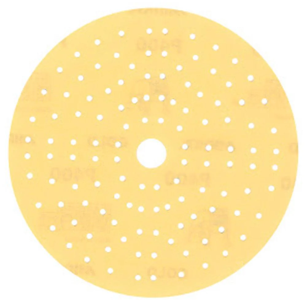 Mirka Gold Sanding Discs | 150 MM | 121 Hole | P240 | 100 Discs - Image 3