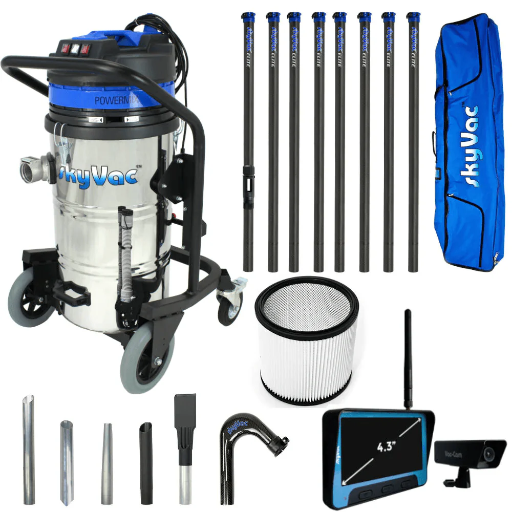 Our Best SkyVac Industrial 85 Gutter Vacuum Package For High Reach Cleaning - Image 16