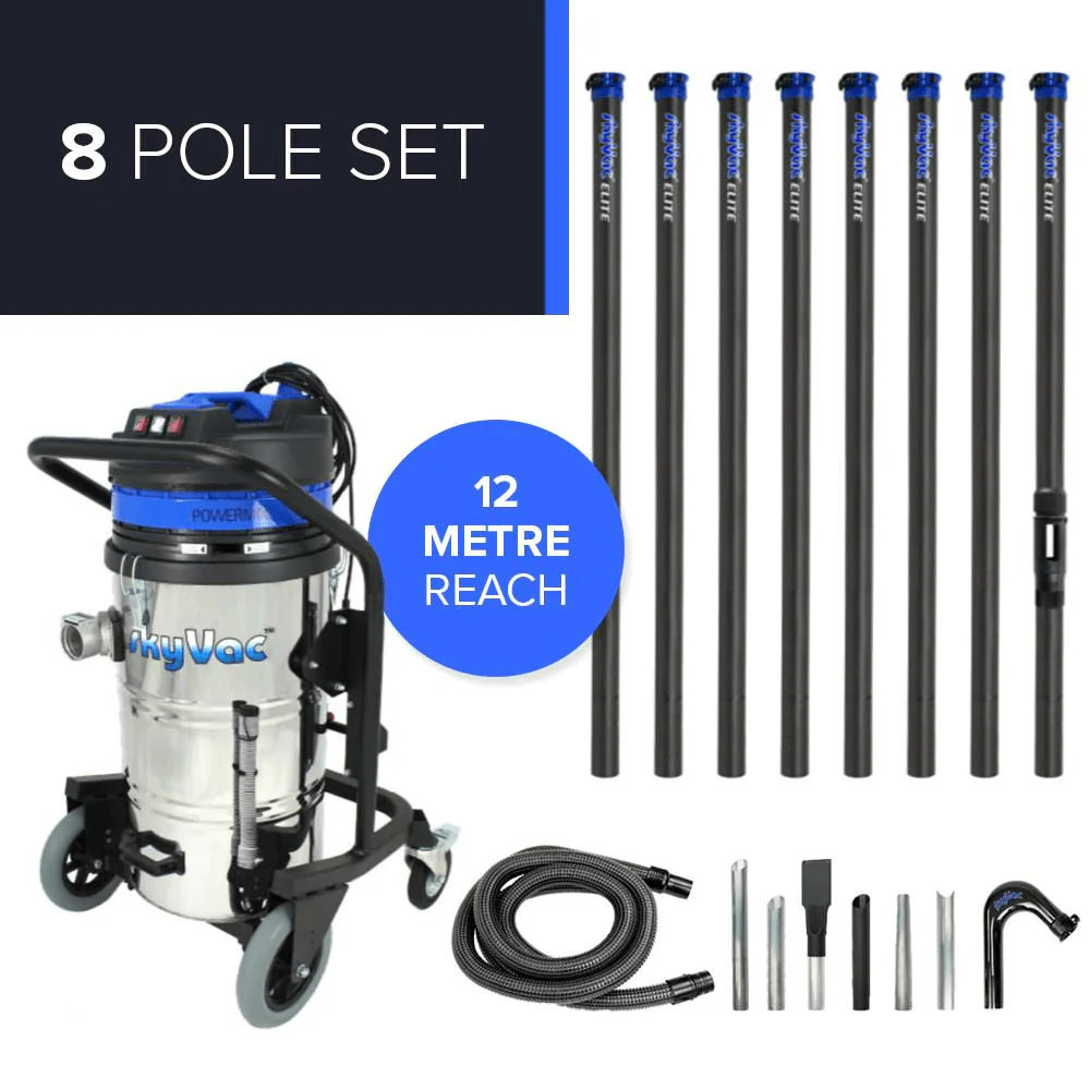 Our Best SkyVac Industrial 85 Gutter Vacuum Package For High Reach Cleaning - Image 18