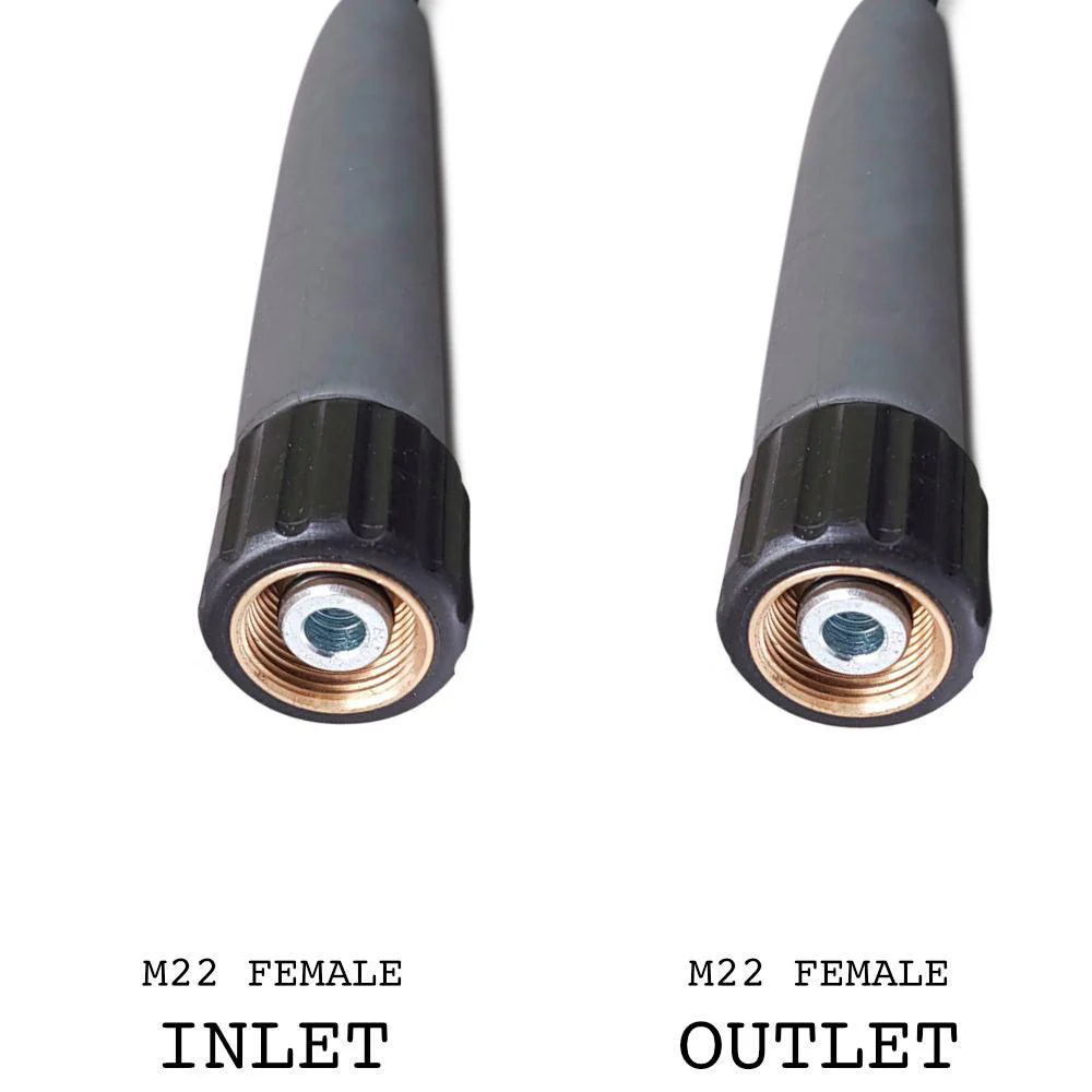 Professional High Pressure Hose | M22 Female x M22 Female | 1 Wire - Image 2