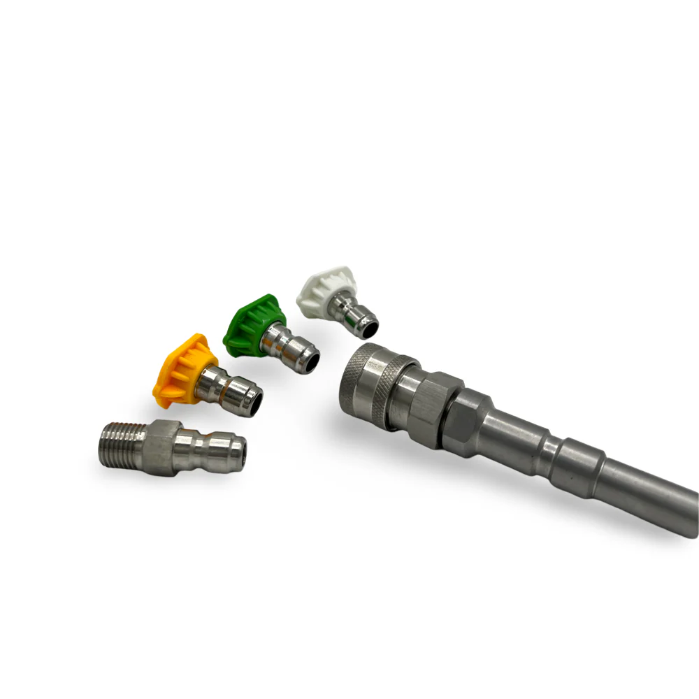 Quick Release Adaptor & Nozzles | Stainless Steel | KEW to MINI - Image 2