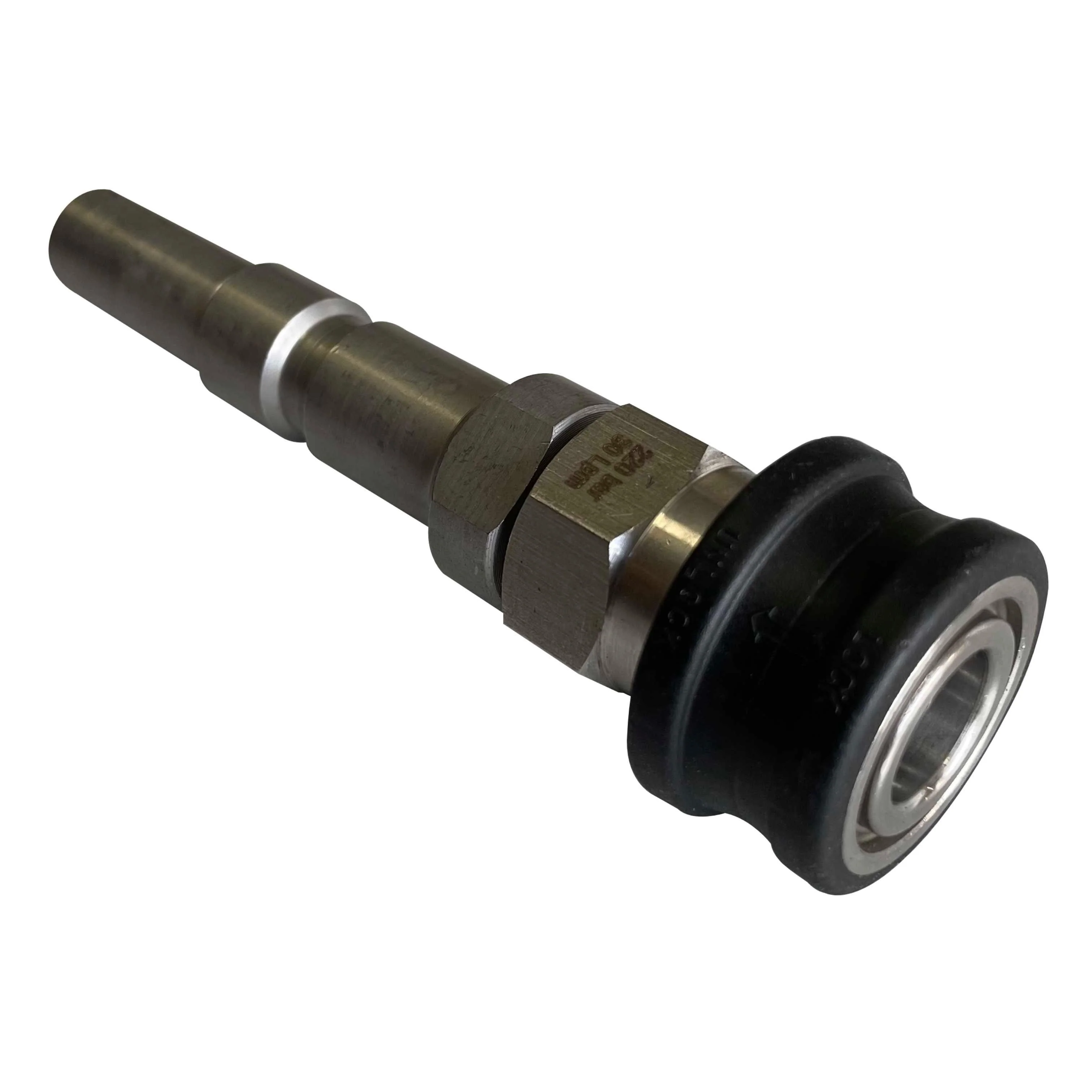 Quick Release Adaptor | Stainless Steel | KEW Probe Inlet | MINI Connector Outlet