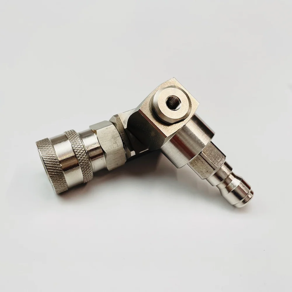 Quick Release Lockable Angled Adaptor | Stainless Steel | MINI