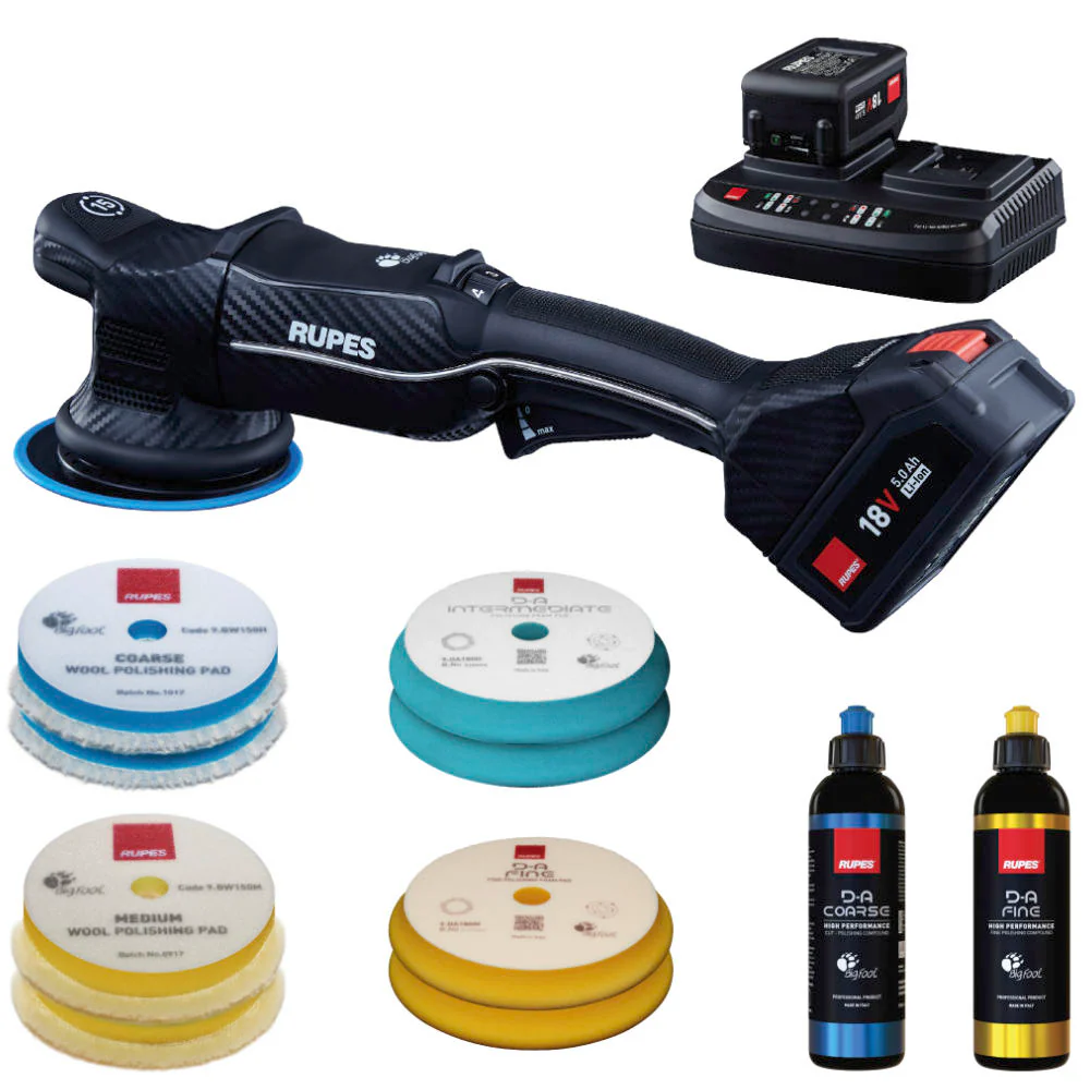Rupes | Bigfoot iBrid Dual Action Polisher | HLR15 - Image 2