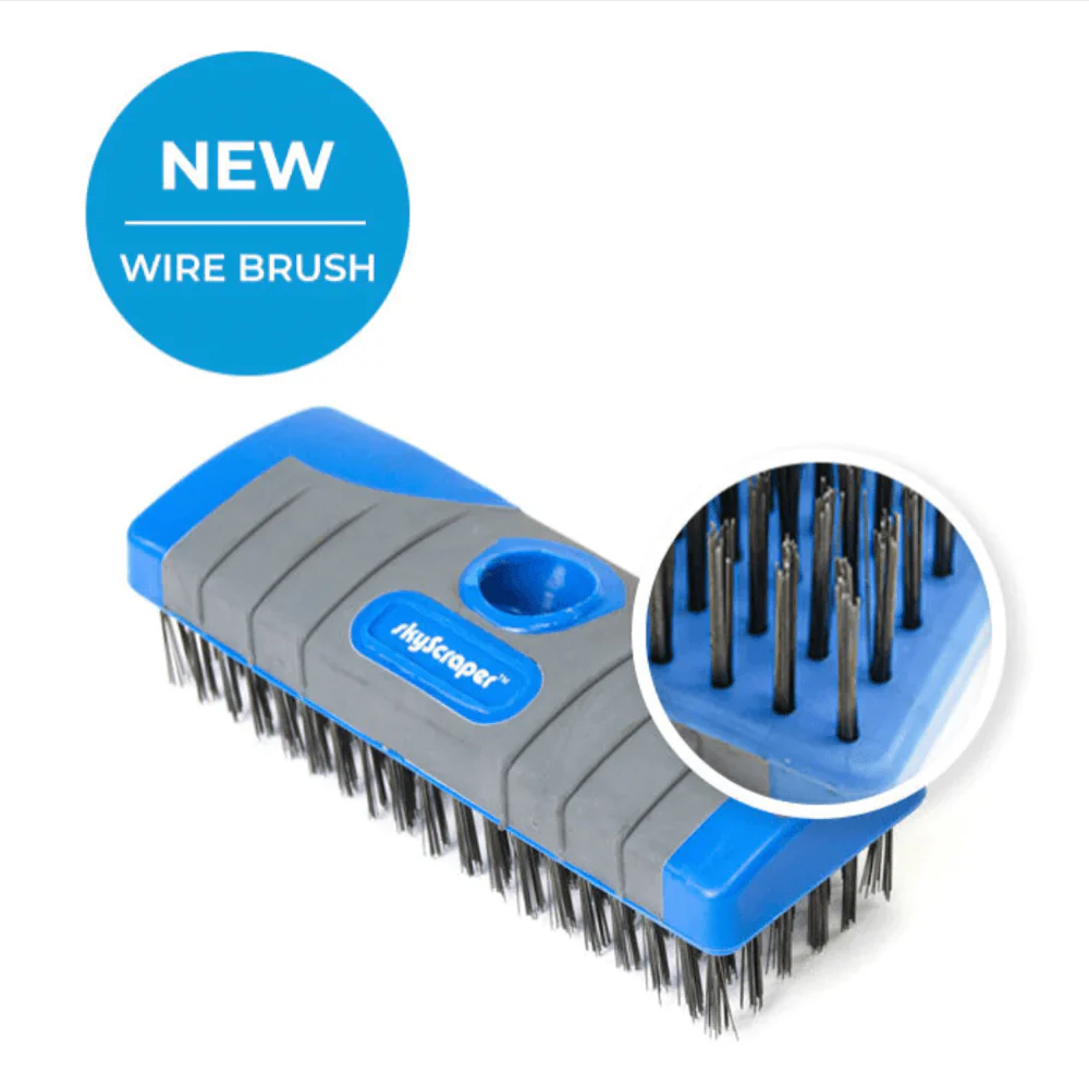 SkyScraper Wire Brush for Roof Cleaning