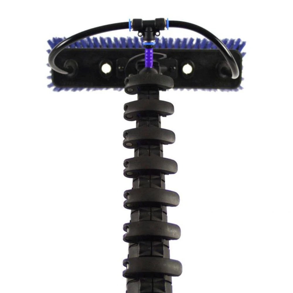 Streamline OVA8 100% Carbon Fibre Waterfed Telescopic Pole | Including Tube & Brush - Image 3