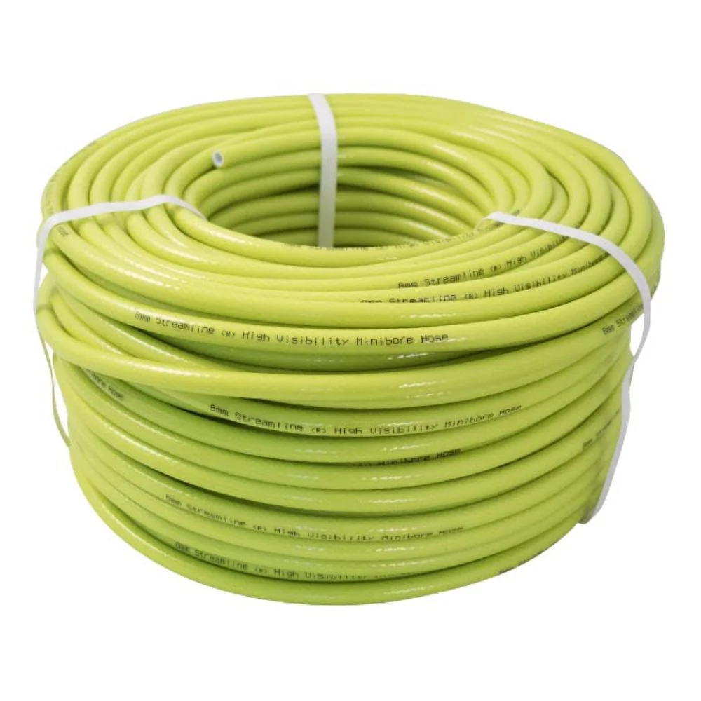 Streamline High Visibility Minibore Hose | 8 MM | 100 Meters - Image 2