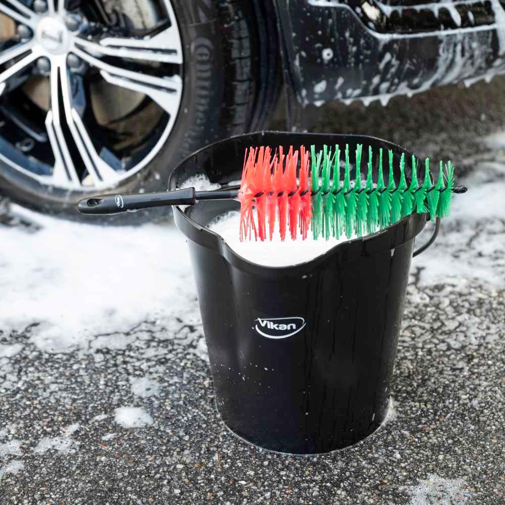 Vikan Large Wheel Brush | Soft | 425 MM - Image 3